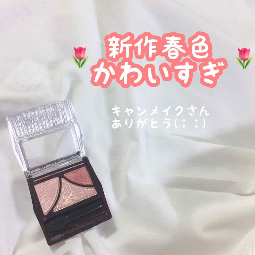 ジューシーピュアアイズ/キャンメイク/アイシャドウパレットを使ったクチコミ(1枚目)