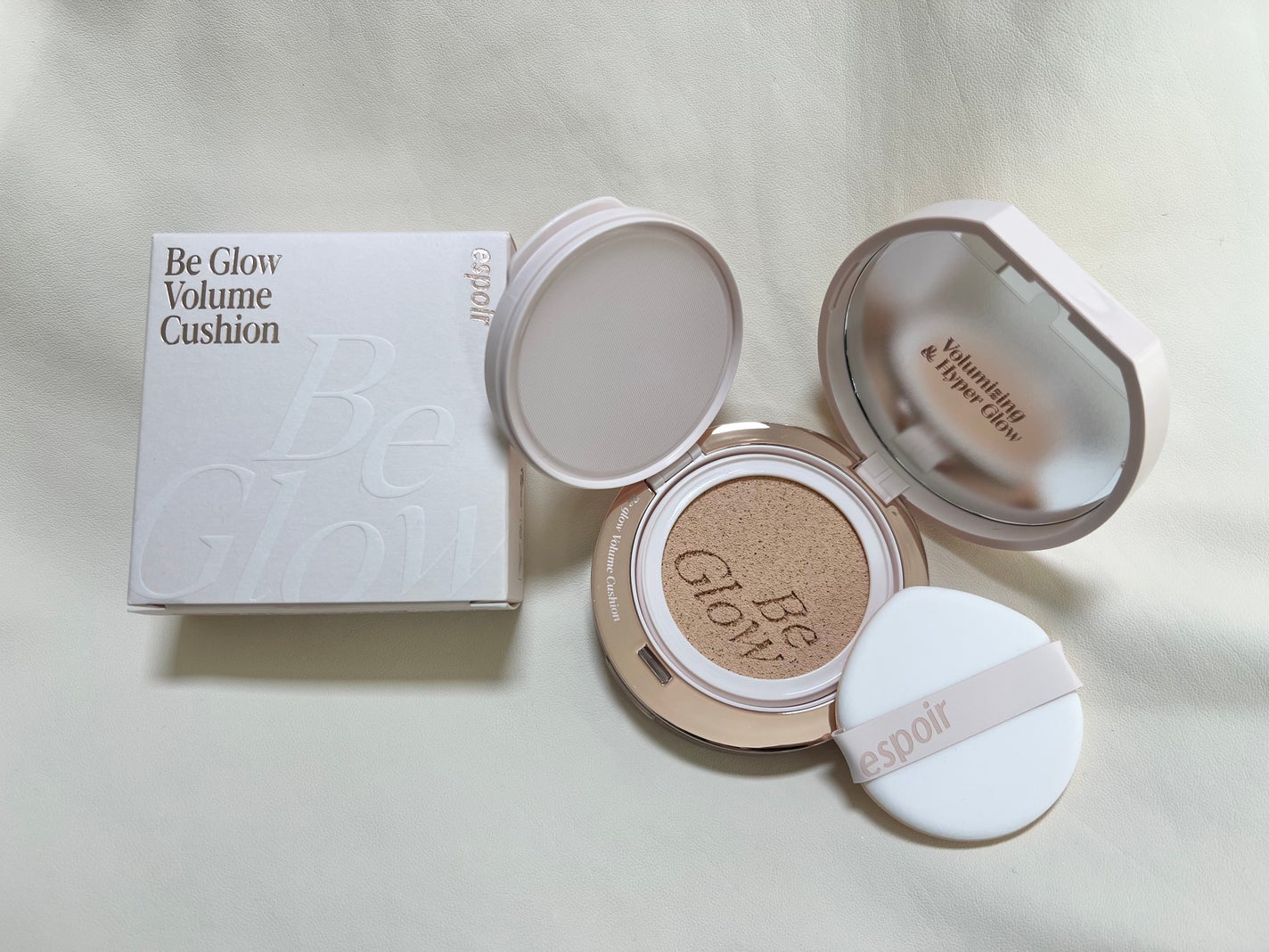 エスポア ビーグロー ボリュームクッション/espoir/クッションファンデーションを使ったクチコミ(2枚目)