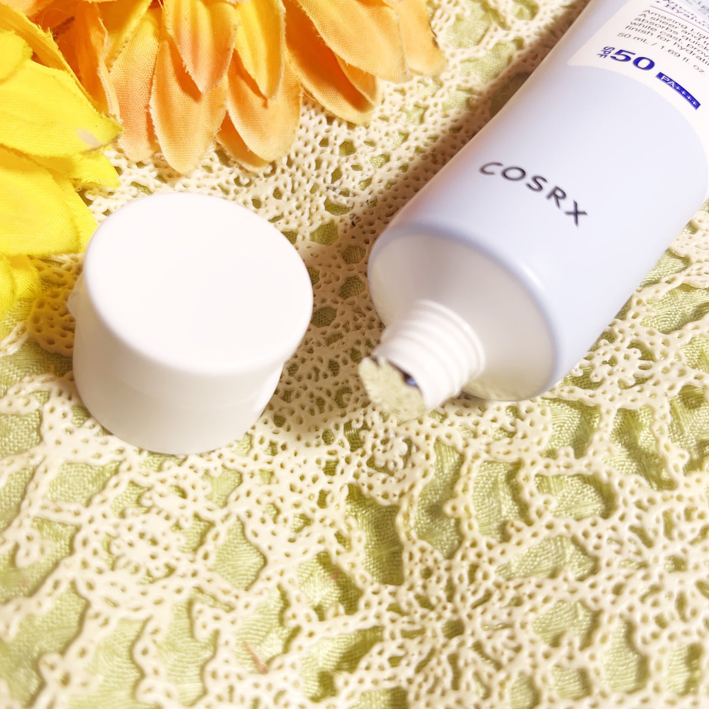 ウルトラライト透明UVクリーム/COSRX/日焼け止めクリームを使ったクチコミ(2枚目)