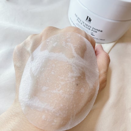 グアバ 70スキントナーパッド /BENTON/トナーパッドを使ったクチコミ(3枚目)