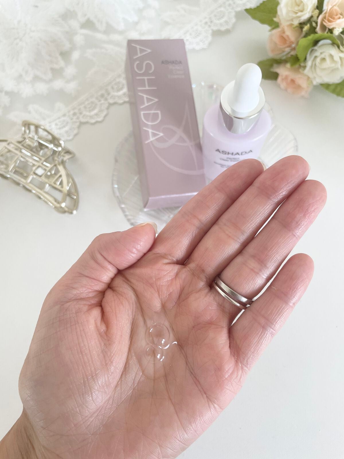 アスハダ-ASHADA-美容液(パーフェクトクリアエッセンス) /アスハダ/美容液を使ったクチコミ(4枚目)