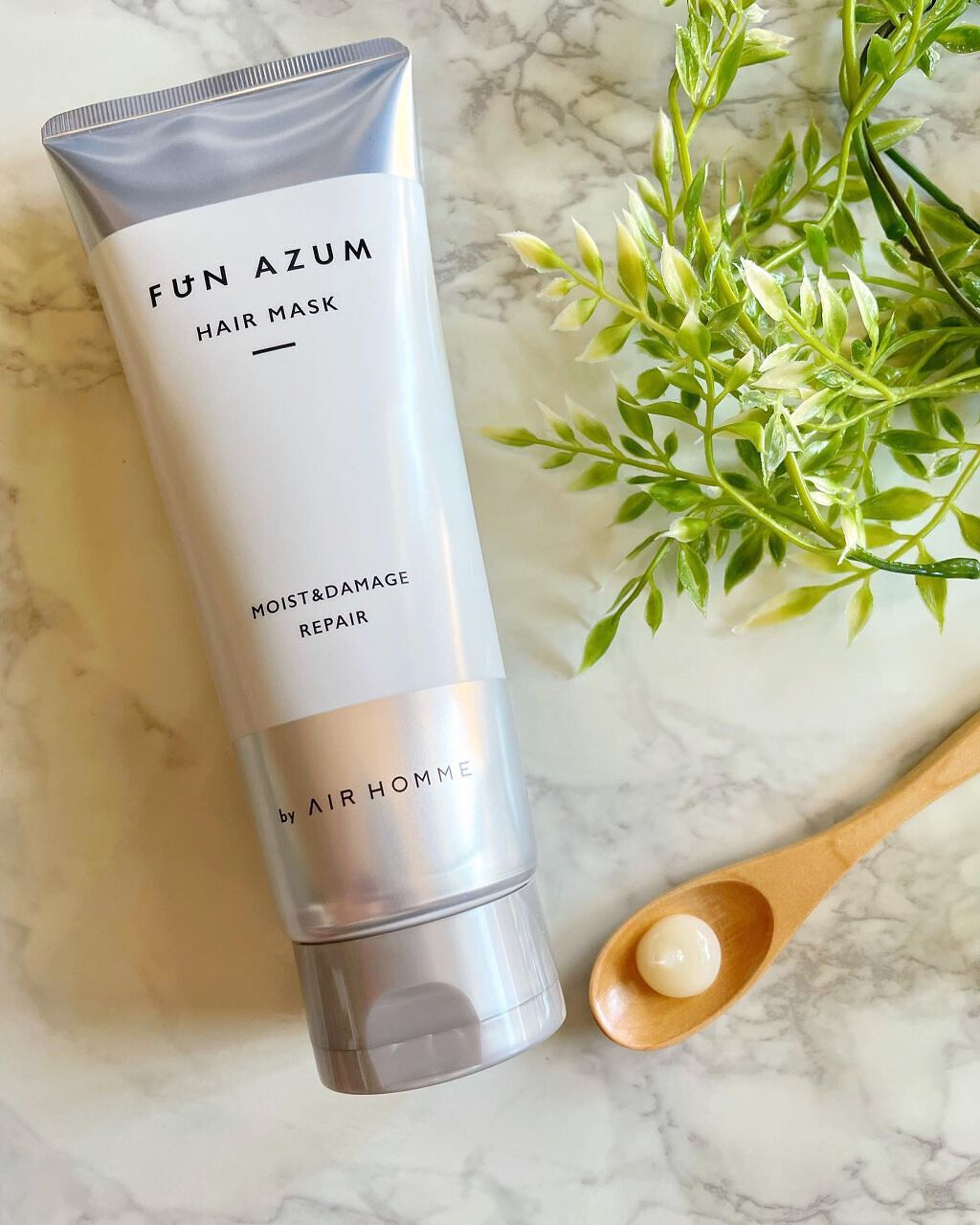 モイスト＆ダメージリペア 高濃度ヘアマスク/FUN AZUM/ヘアマスク・ヘアパックを使ったクチコミ（1枚目）