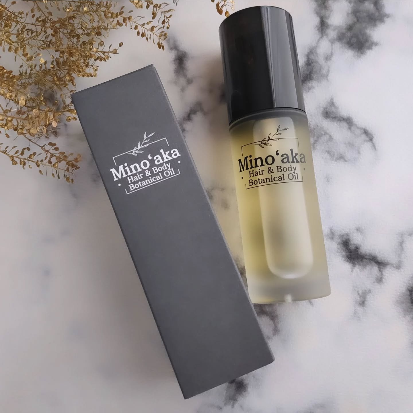 ヘア＆ボディボタニカルオイル/ミノアカ/アウトバストリートメントを使ったクチコミ（2枚目）