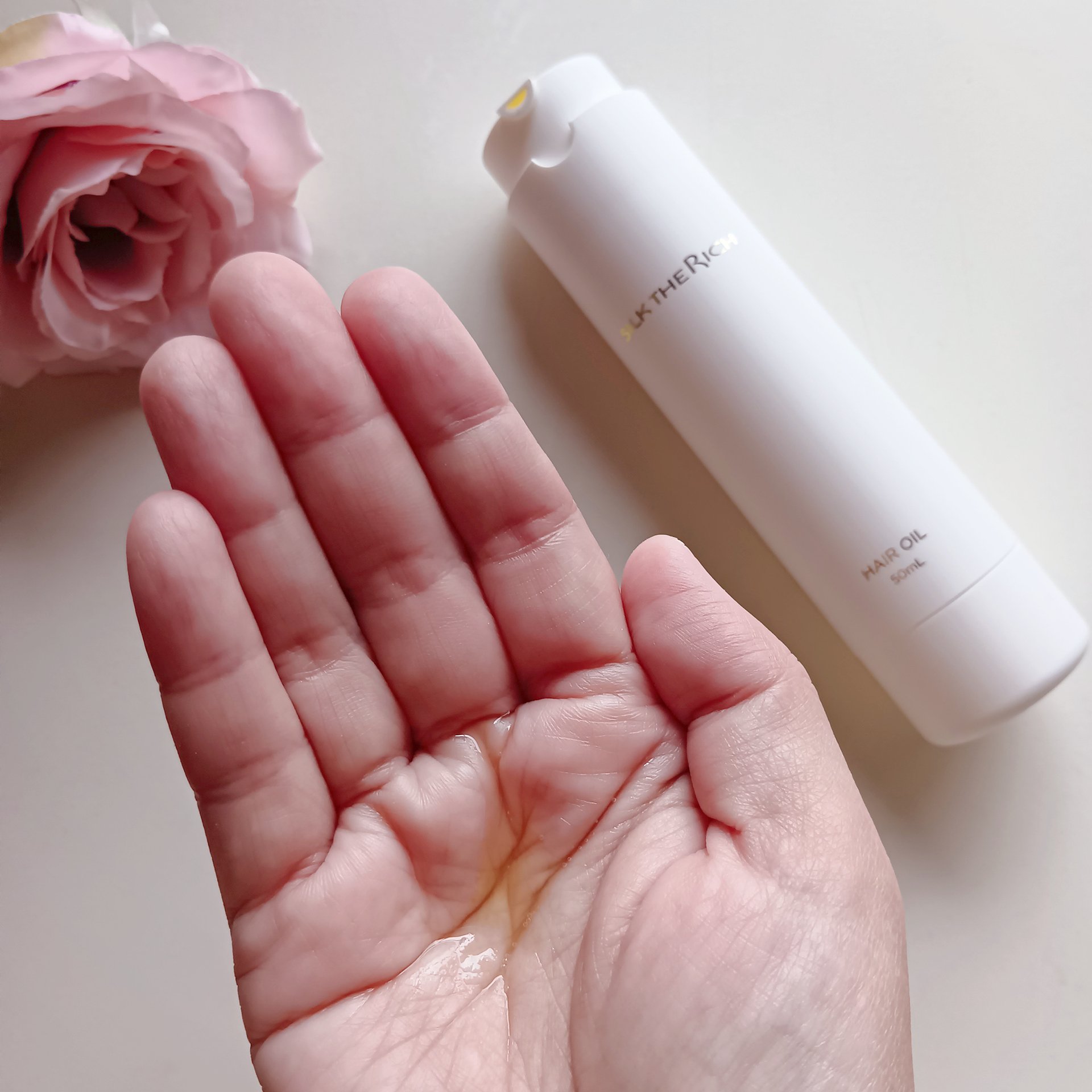 ザ・リッチ ヘアオイルGPF/SILK THE RICH/ヘアオイルを使ったクチコミ（3枚目）