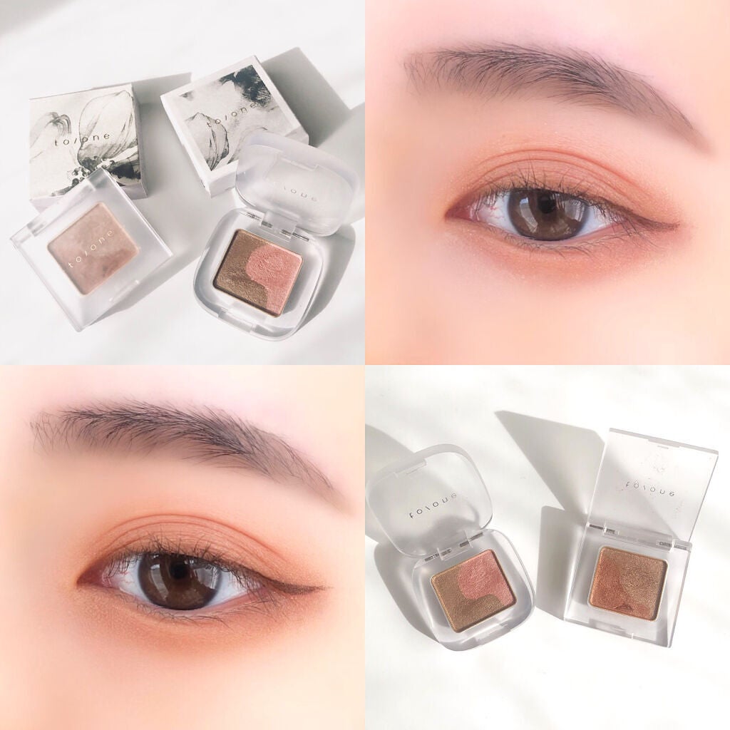 トーン ペタル アイシャドウ/to/one/アイシャドウパレットを使ったクチコミ(9枚目)