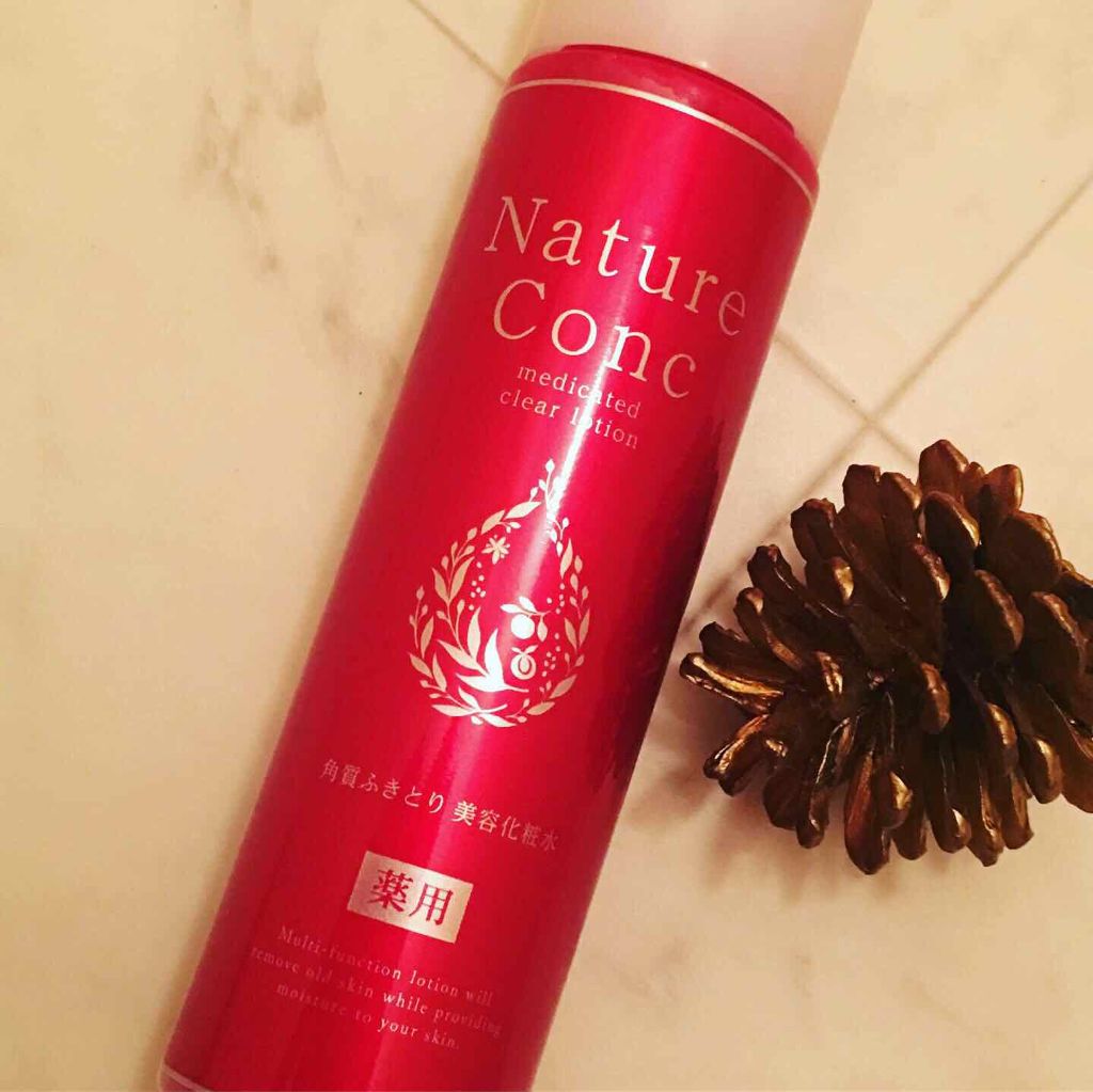 ネイチャーコンク 薬用クリアローション/ネイチャーコンク/拭き取り化粧水を使ったクチコミ（1枚目）