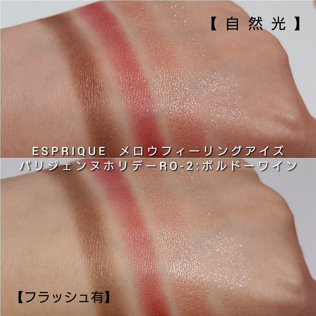 メロウ フィーリング アイズ/ESPRIQUE/アイシャドウパレットを使ったクチコミ(5枚目)