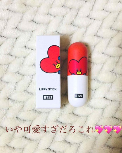 BT21 × VT Cosmetic リッピースティック/VT/口紅を使ったクチコミ(1枚目)