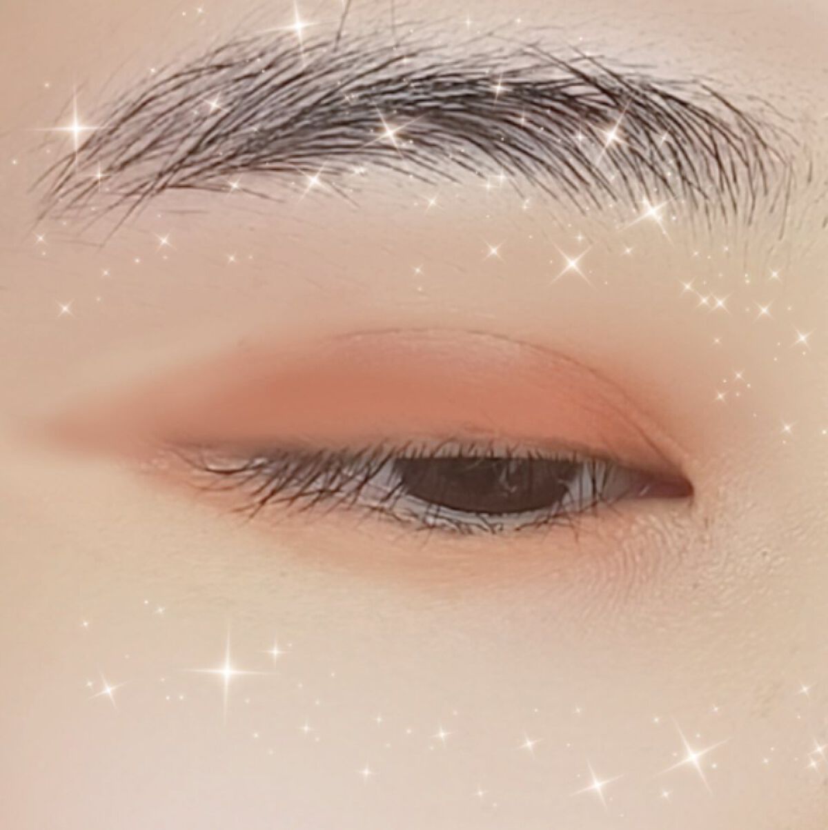 ルックアット マイアイ カフェ OR208/ETUDE/単色アイシャドウを使ったクチコミ（2枚目）