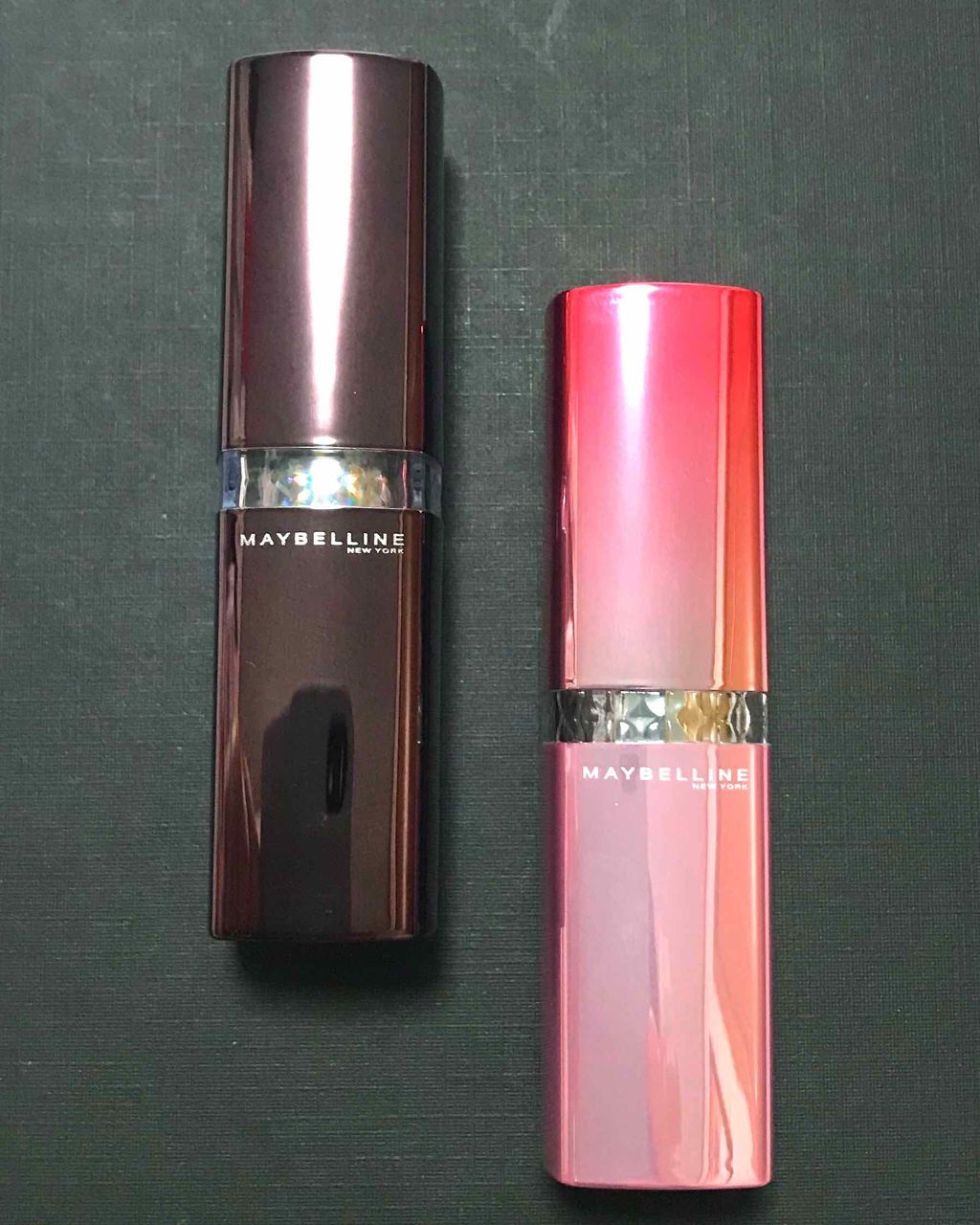 ウォーター シャイニー ダイヤモンドダイヤ/MAYBELLINE NEW YORK/口紅を使ったクチコミ(1枚目)