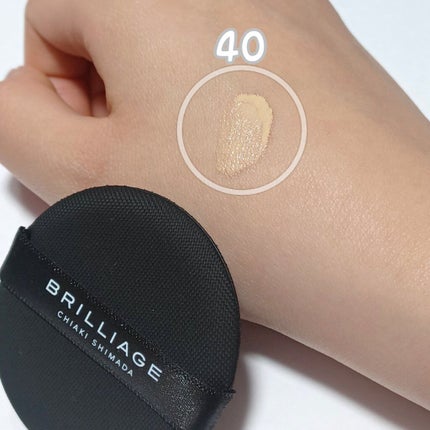 クリエイターズ ロングウェア UV クッション/ブリリアージュ/クッションファンデーションを使ったクチコミ(3枚目)