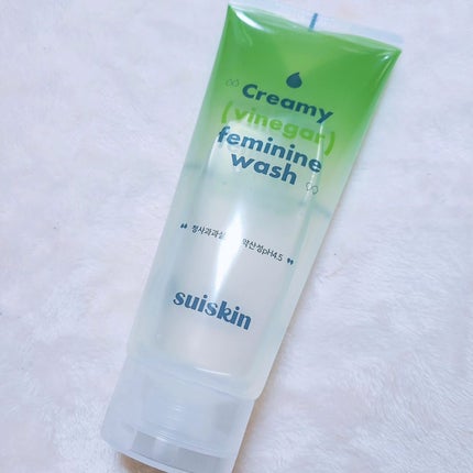クリーミービネガーフェミニンウォッシュ/suiskin/ボディソープを使ったクチコミ(2枚目)