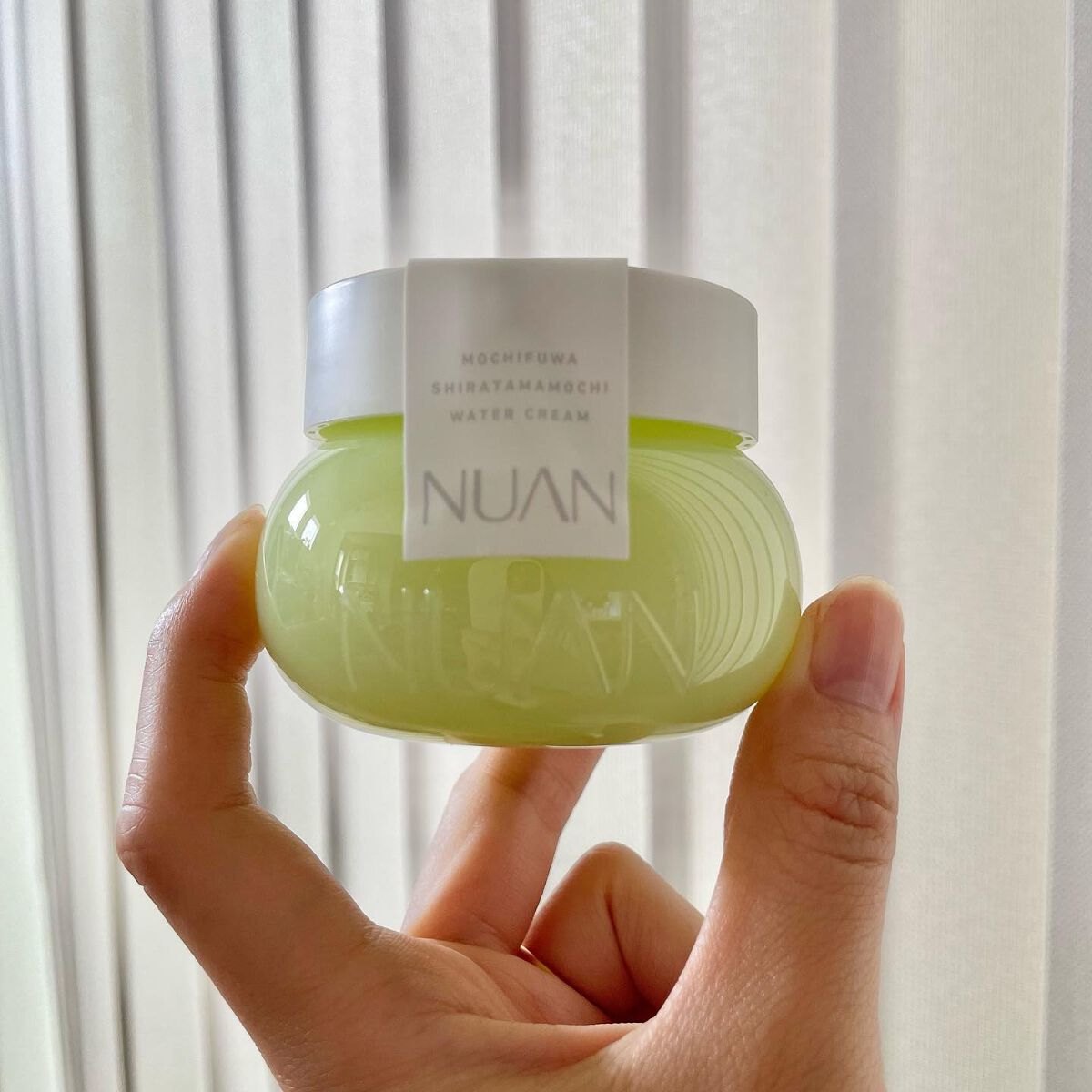 白玉もちウォータークリーム/NUAN/フェイスクリームを使ったクチコミ（2枚目）