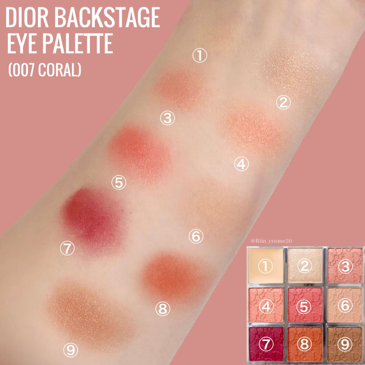 ディオール バックステージ アイ パレット/Dior/アイシャドウパレットを使ったクチコミ（3枚目）