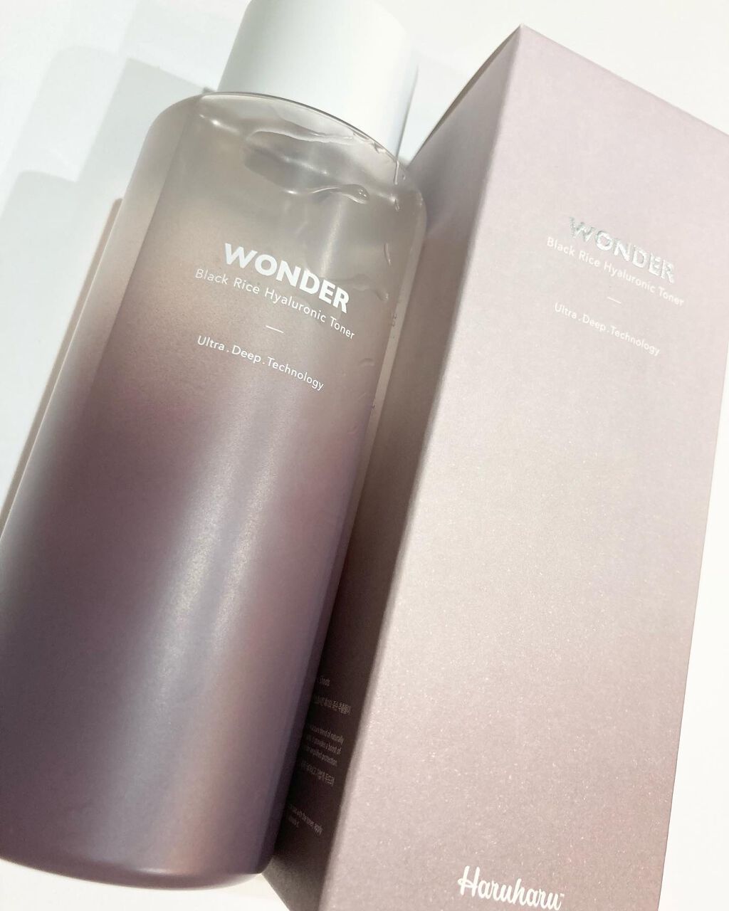 ブラックライス ヒアルロニックトナー/haruharu wonder/化粧水を使ったクチコミ（3枚目）