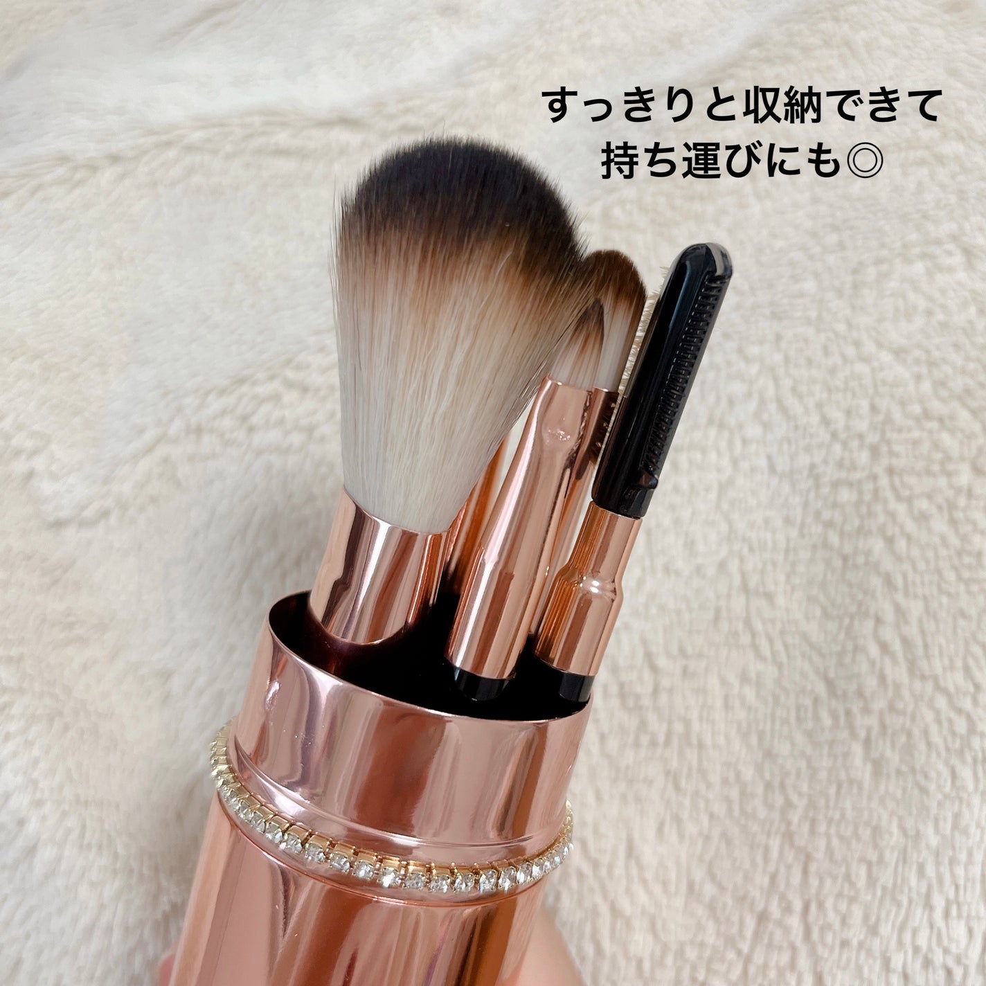 メイクブラシセット/フランフラン/メイクブラシを使ったクチコミ(3枚目)