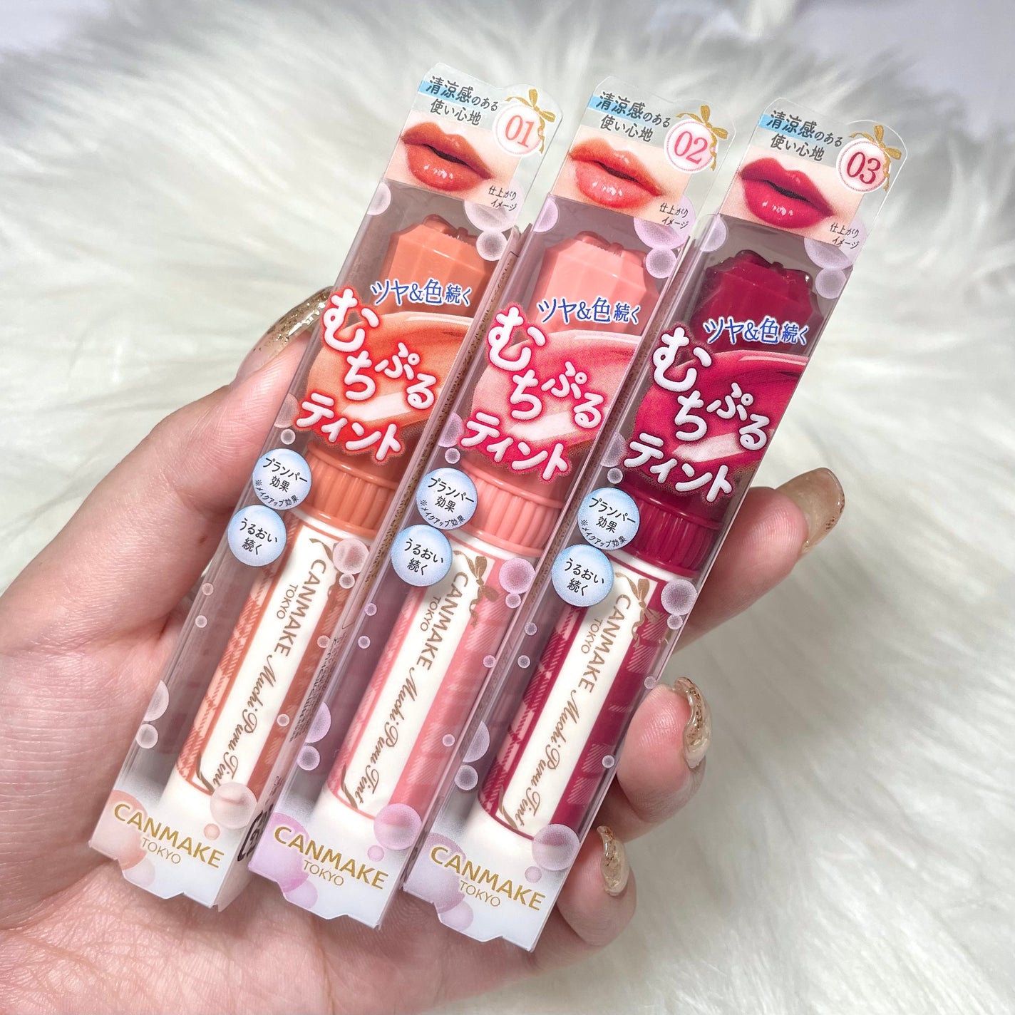 むちぷるティント/キャンメイク/リップティントを使ったクチコミ(7枚目)