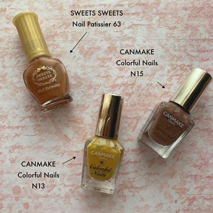 カラフルネイルズ/キャンメイク/マニキュアを使ったクチコミ(4枚目)