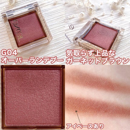 アイプランナー/excel/単色アイシャドウを使ったクチコミ(6枚目)