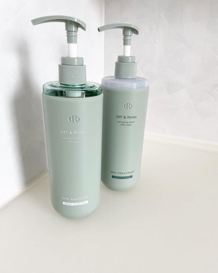 スパ・シャンプー/ヘアトリートメント ディープクレンズ/Off&Relax/市販シャンプーを使ったクチコミ(1枚目)