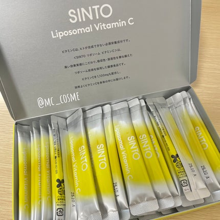 リポソーム ビタミンC/SINTO/美容サプリメントを使ったクチコミ(2枚目)