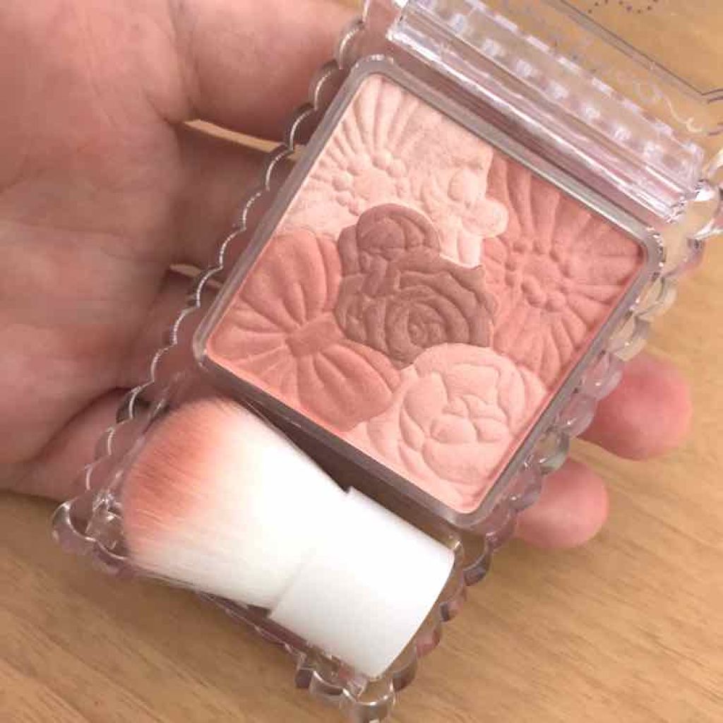 グロウフルールチークス/キャンメイク/パウダーチークを使ったクチコミ(2枚目)