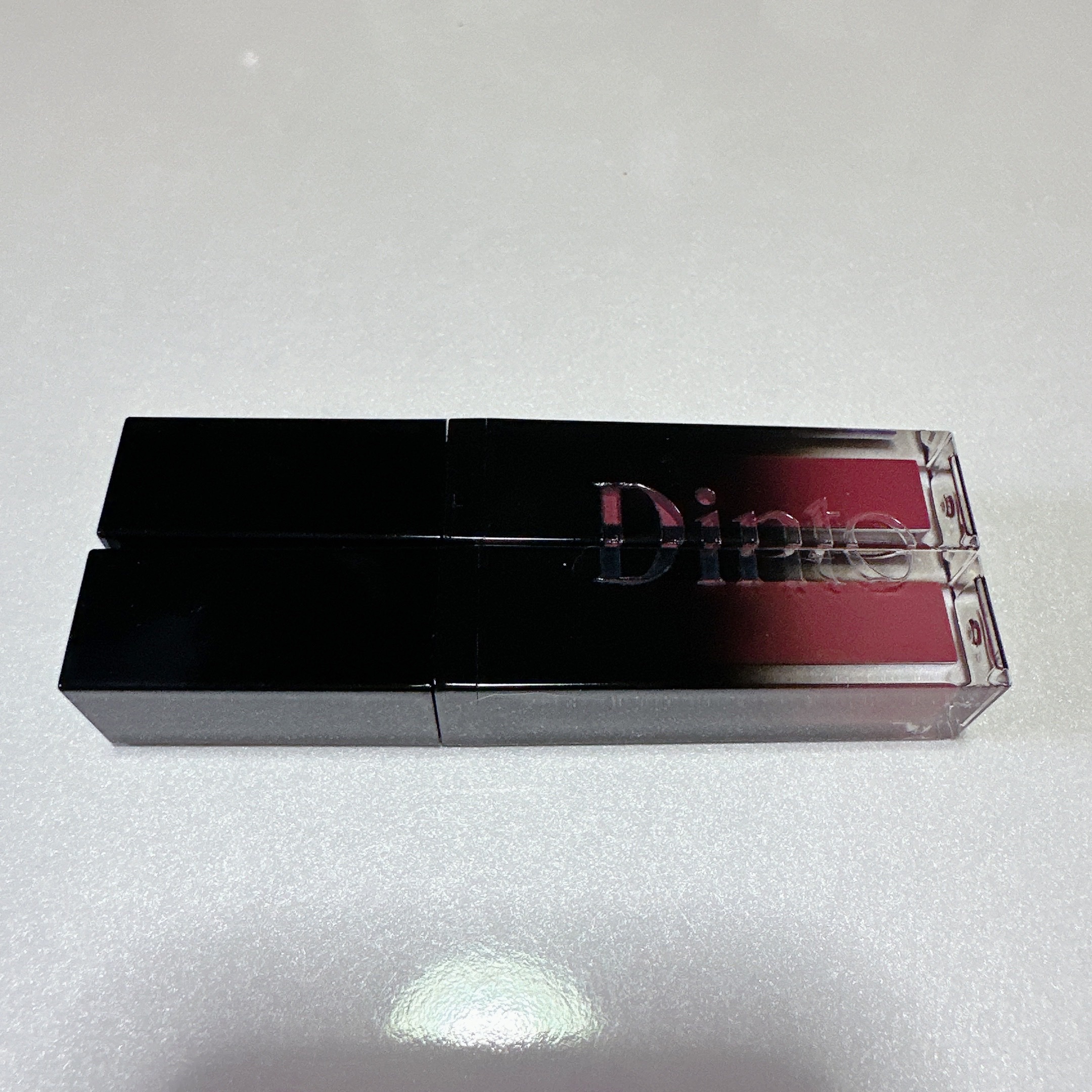 ディープキスド プランピング リップエナメル/Dinto/リップグロスを使ったクチコミ（2枚目）