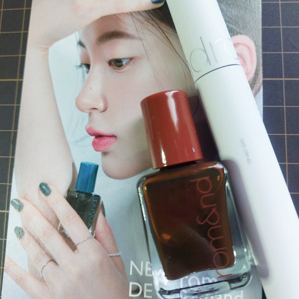 ムードペブルネイル/rom&nd/マニキュアを使ったクチコミ(5枚目)