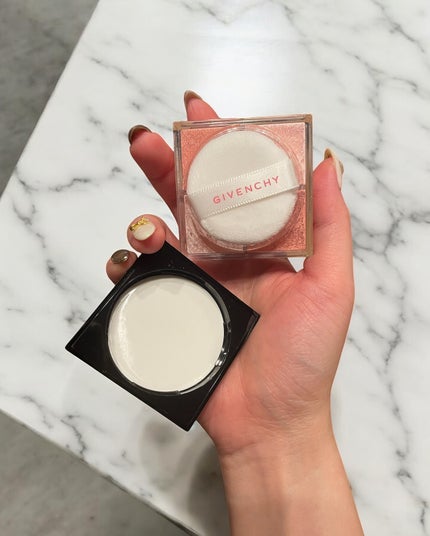 スプリング コレクション 2025 プリズム・リーブル・ハイライター/GIVENCHY/フェイスパウダーを使ったクチコミ(4枚目)