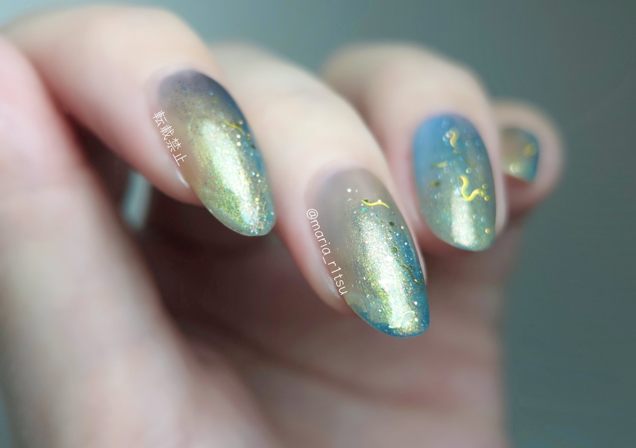 ルナソル ネイルポリッシュ EX23 Evening Squall/LUNASOL/マニキュアを使ったクチコミ（2枚目）