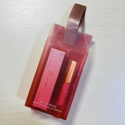 リリミュウ バタールージュ/Ririmew/口紅を使ったクチコミ(1枚目)