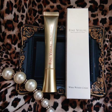 ファインビジュアル ホワイトリンクルクリーム /フェヴリナ/フェイスクリームを使ったクチコミ(1枚目)