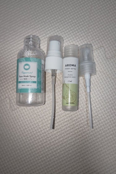 マスクにアロマ除菌スプレー/DAISO/マスクを使ったクチコミ（1枚目）