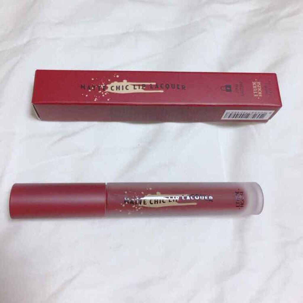 マットシックリップラッカー/ETUDE/口紅を使ったクチコミ(2枚目)