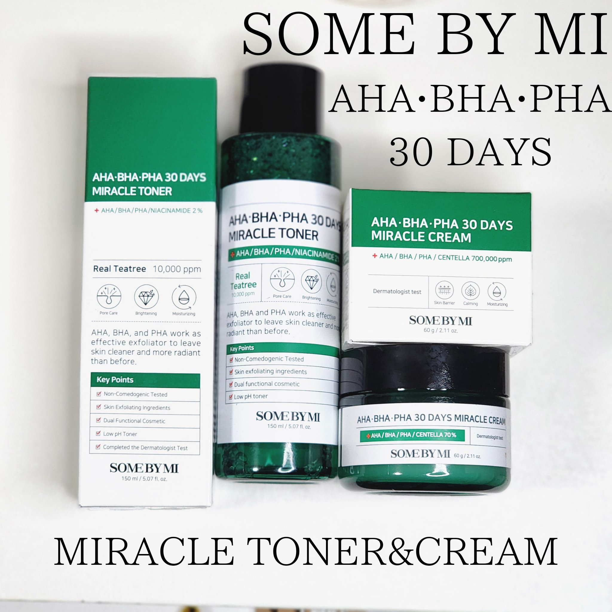 AHA·BHA·PHA 30デイズミラクルトナー/SOME BY MI/化粧水を使ったクチコミ（1枚目）