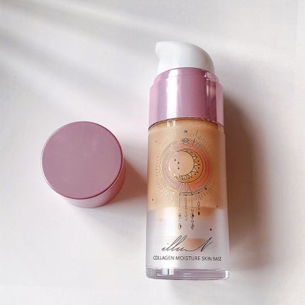 コラーゲンモイスチャースキンベース/illuN/化粧下地を使ったクチコミ(8枚目)