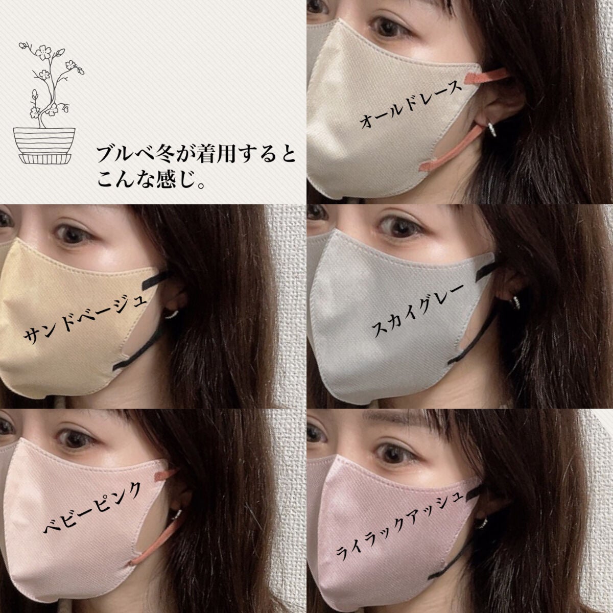 3D立体マスク/CICIBELLA/マスクを使ったクチコミ(2枚目)