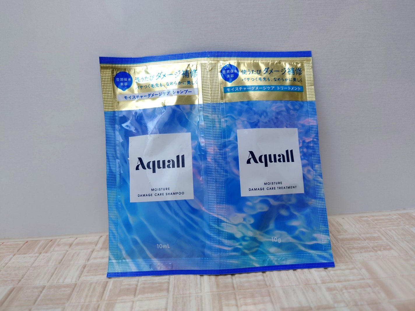 モイスチャーダメージケア シャンプー/トリートメント/Aquall/市販シャンプーを使ったクチコミ(1枚目)