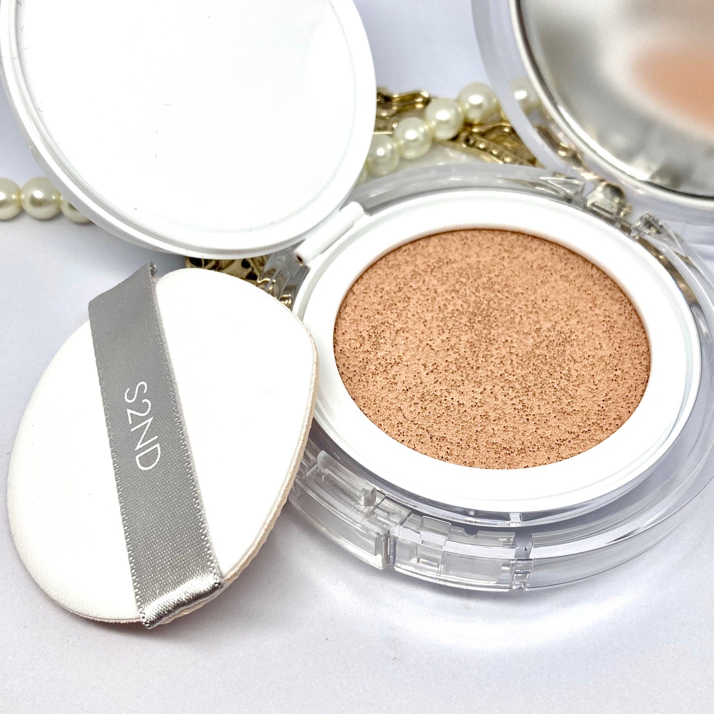 ゼロフィットマットクッション /S2ND/クッションファンデーションを使ったクチコミ(2枚目)