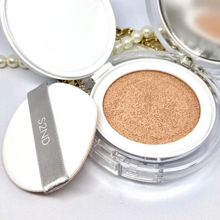 ゼロフィットマットクッション /S2ND/クッションファンデーションを使ったクチコミ(2枚目)