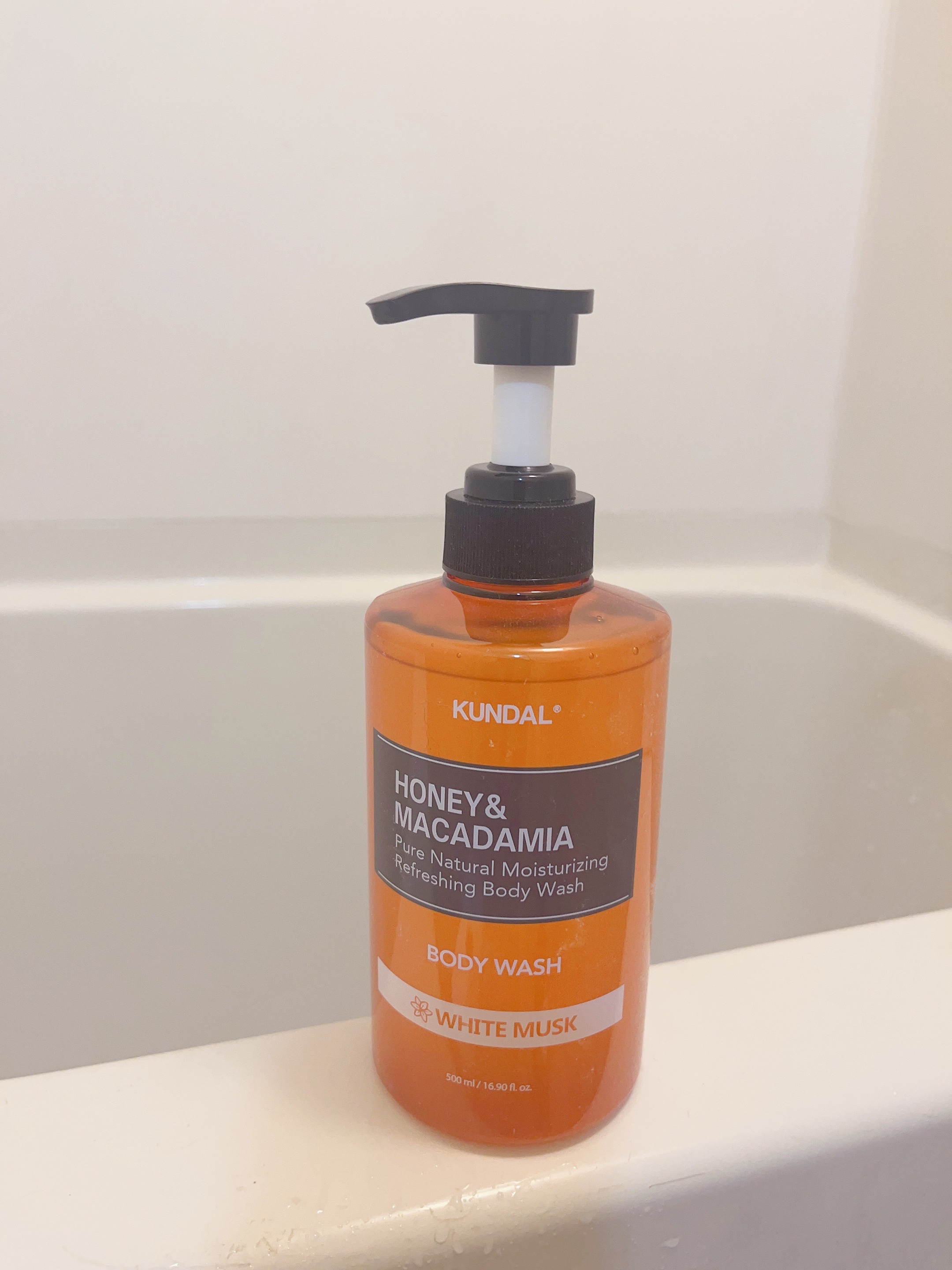 KUNDALピュアボディソープ 05.ホワイトムスク White Musk/KUNDAL/ボディソープを使ったクチコミ（1枚目）