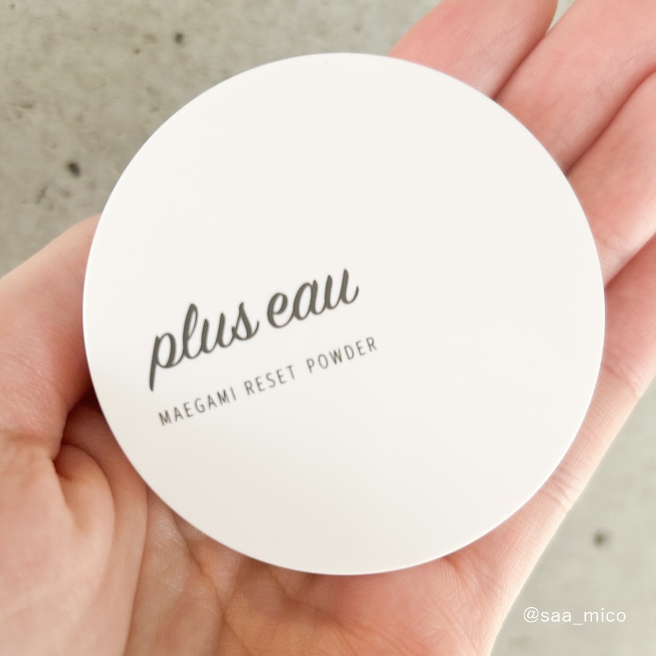 マエガミリセットパウダー/plus eau/その他スタイリングを使ったクチコミ（2枚目）