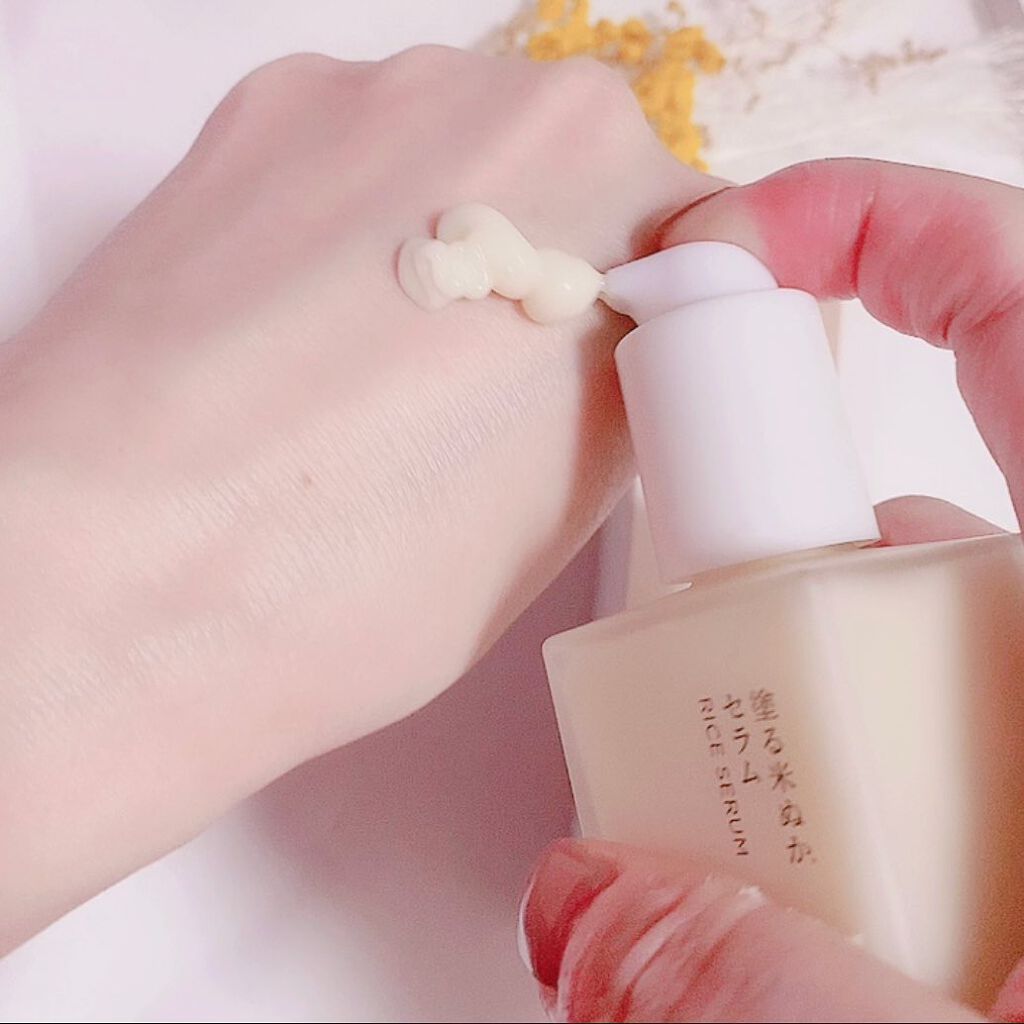 塗る米ぬかセラム/米一途/美容液を使ったクチコミ（2枚目）