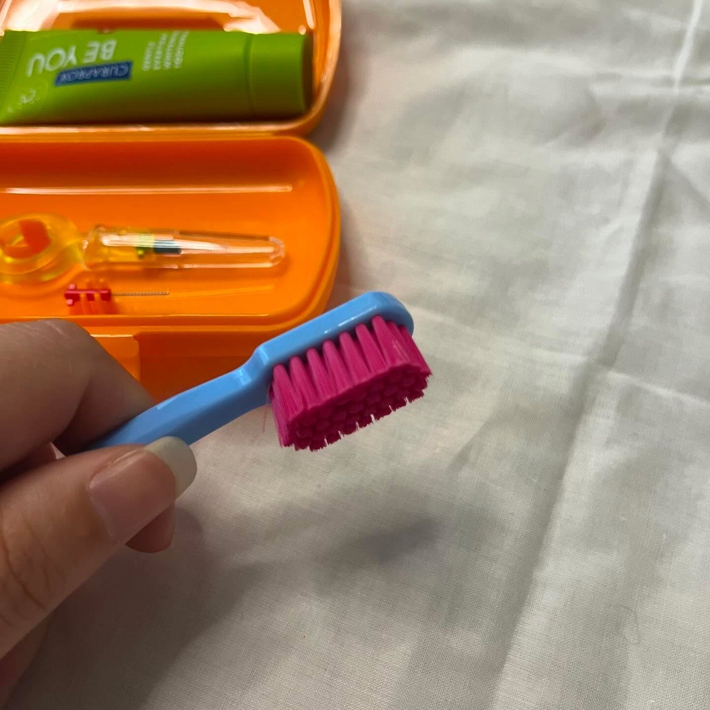 トラベルセット クラプロックスビーユー/CURAPROX/歯ブラシを使ったクチコミ(9枚目)