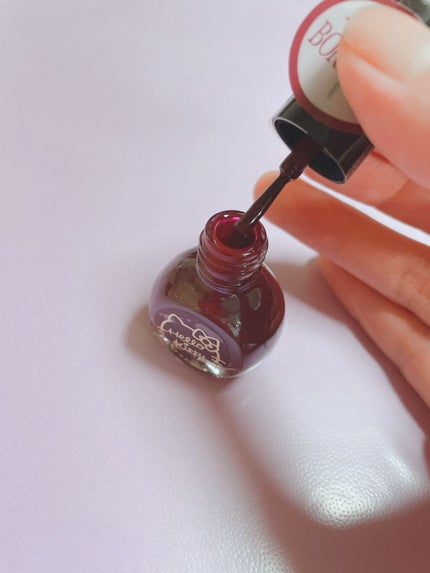 サンリオネイル/DAISO/マニキュアを使ったクチコミ(3枚目)