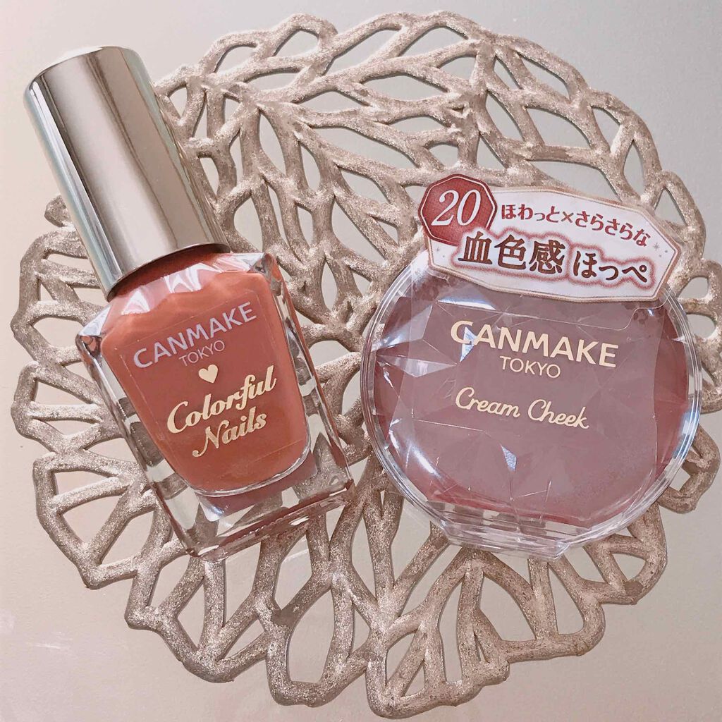 クリームチーク/キャンメイク/ジェル・クリームチークを使ったクチコミ(1枚目)