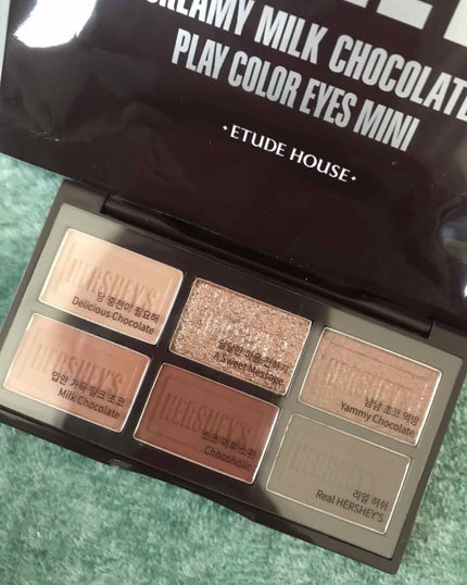 ハーシー プレイカラーアイズミニ/ETUDE/アイシャドウパレットを使ったクチコミ(3枚目)