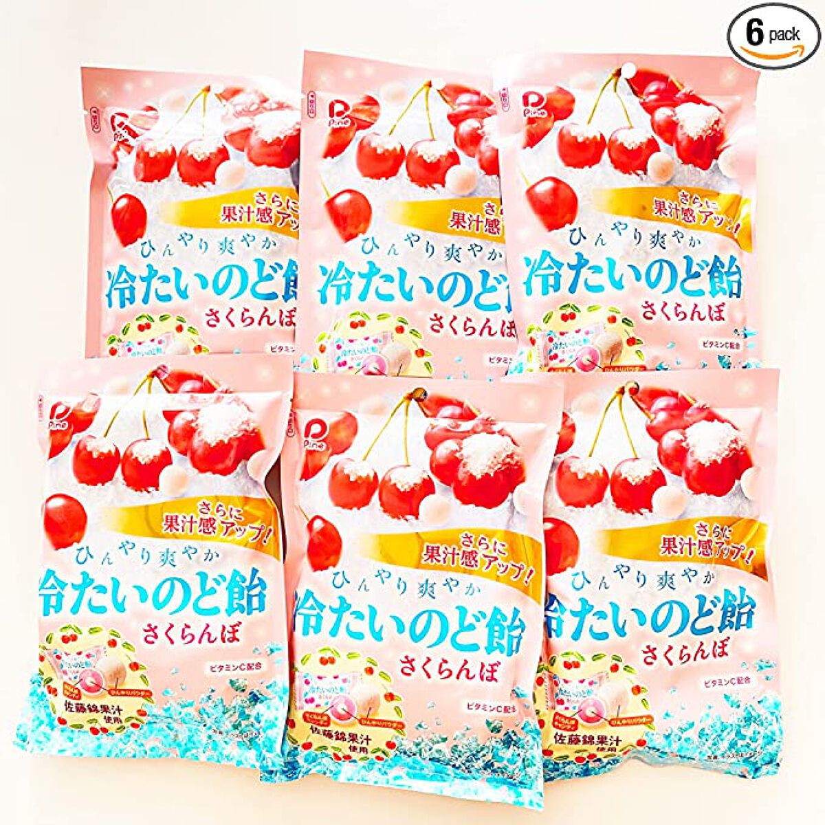 冷たいのど飴 さくらんぼ パイン株式会社