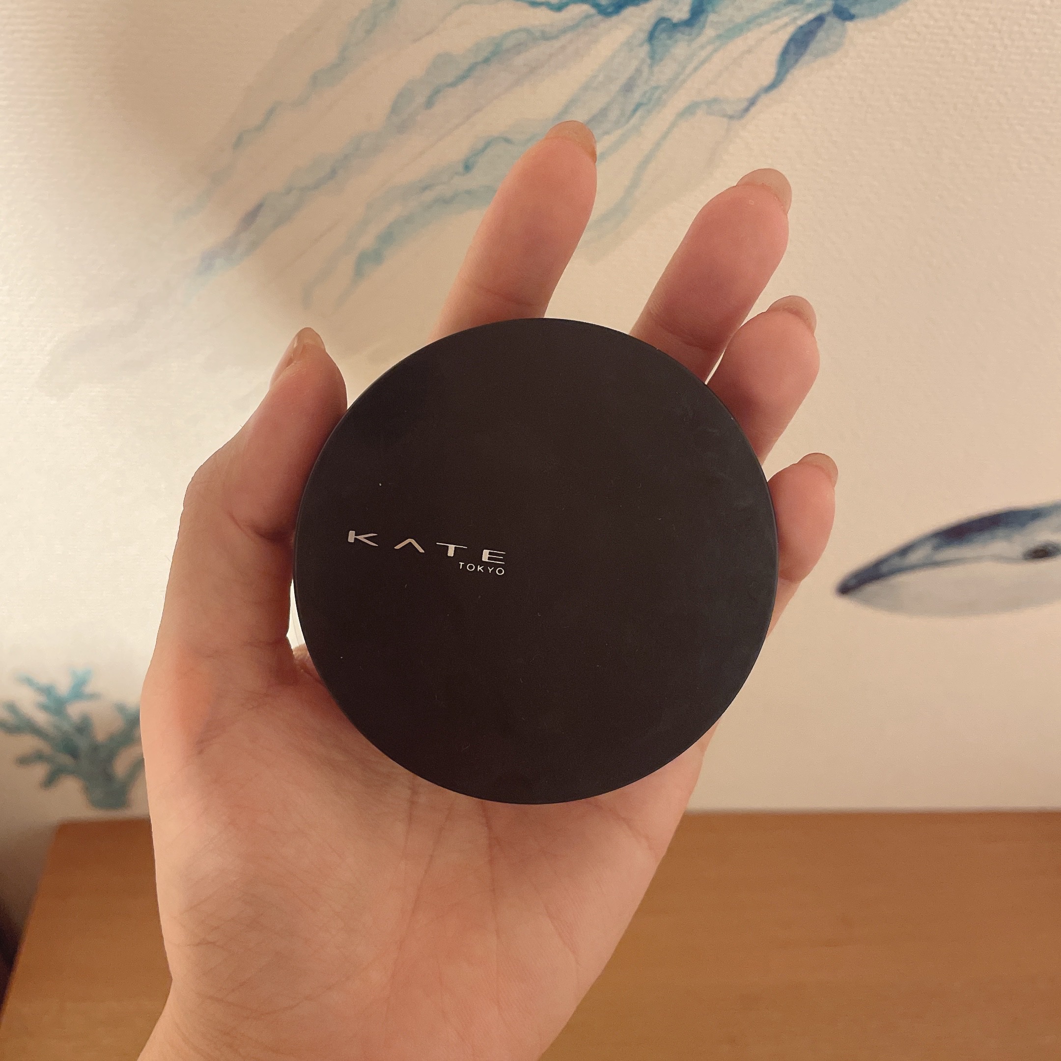 ムーンプレストブライトパウダー ケース/KATE/プレストパウダーを使ったクチコミ（2枚目）