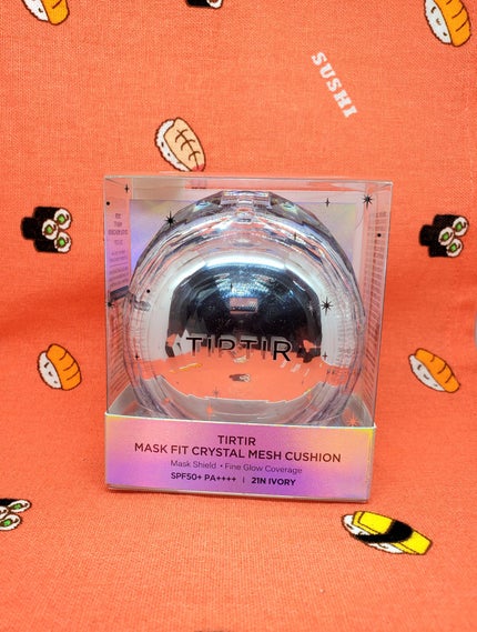 マスクフィット クリスタルメッシュクッション/TIRTIR(ティルティル)/クッションファンデーションを使ったクチコミ(1枚目)